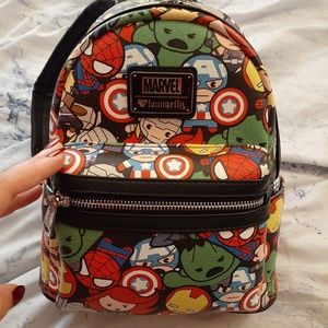 Loungfly mini marvel backpack